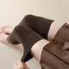 Color Long Tube For Female Women Leg Warmers Over Knee Socks Knitted Foot Cover Lolita Arm Sleeves