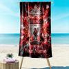 Raiders Pride Custom Name Text Personalized Beach Towel, Quick-drying, Easy to Care for, Suitable for Both Fitness and Beach Vacations,Sports Essentia