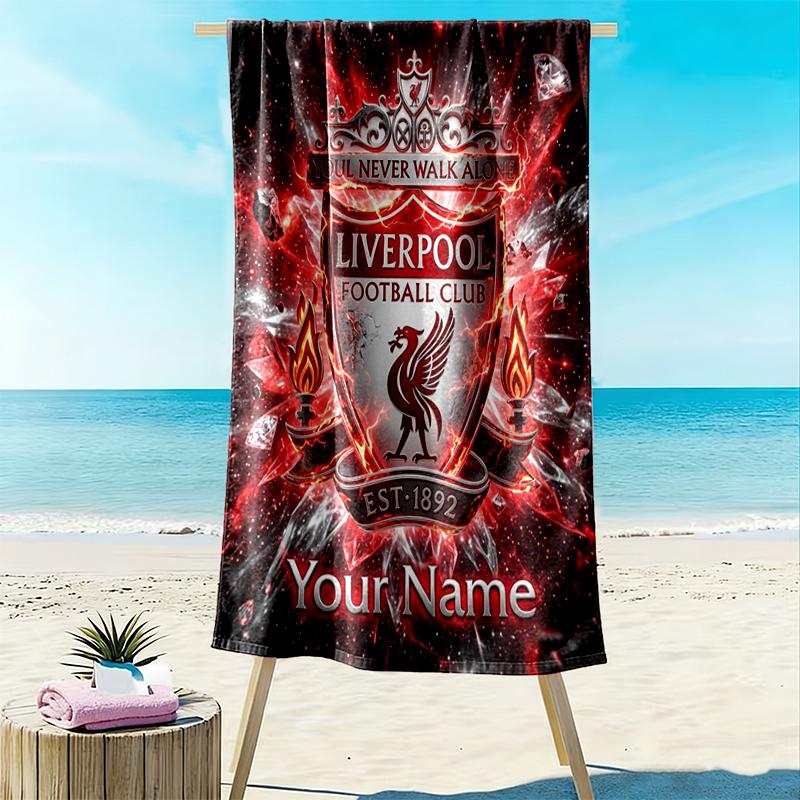 Raiders Pride Custom Name Text Personalized Beach Towel, Quick-drying, Easy to Care for, Suitable for Both Fitness and Beach Vacations,Sports Essentia