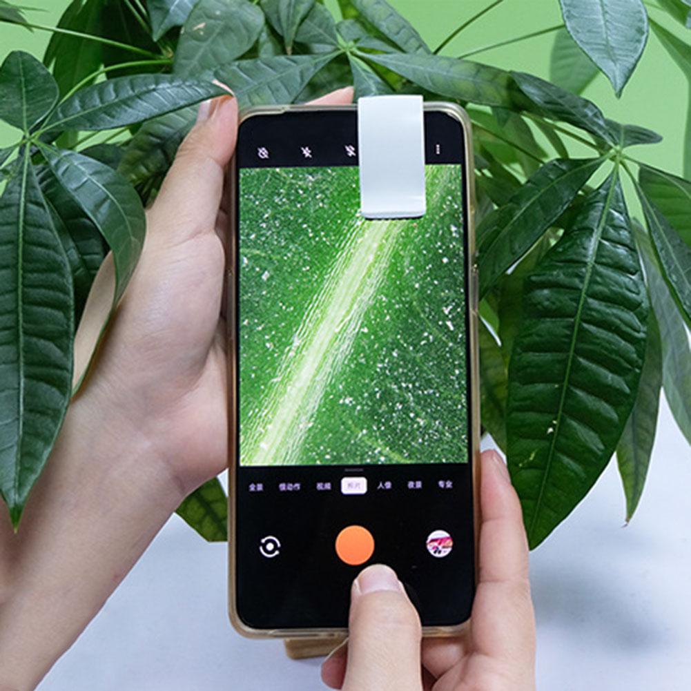 200X Mikroskopová čočka Přenosný Mikroskop pro Mobilní Telefon 200X HD Identifikace Šperků Zvětšovací čočka Příslušenství k Telefonu