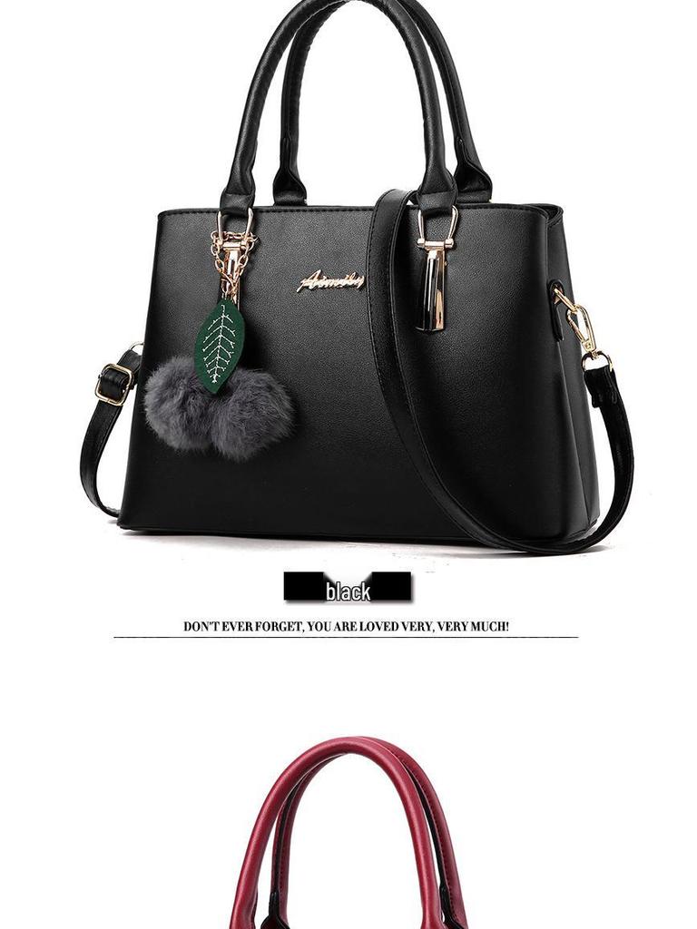 New Fashion Large Crossbody Handbag - Korean-Style Women's Casual Shoulder Bag for All Seasons