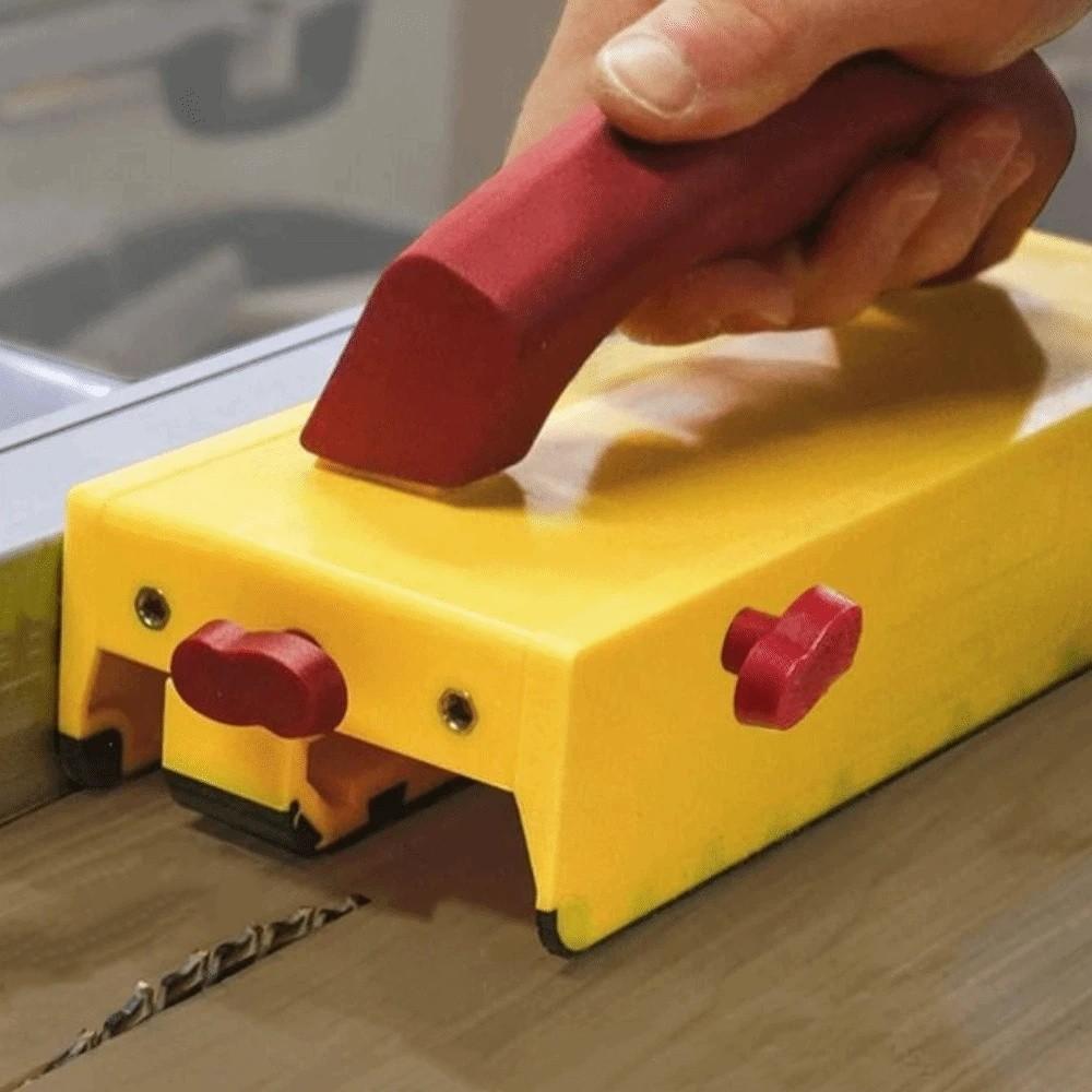 Ergonomischer Griff Holzbearbeitung Schiebegriff ABS Sicherheits-Schiebeblock Holzbearbeitung Polieren