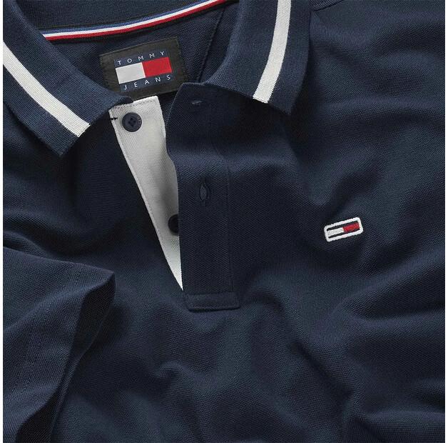Tommy Jeans Neck Branded Ext Short Sleeve Polo