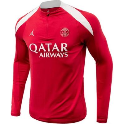 Letter Logo Crew Neck Long Sleeve T-Shirt Men Tops Red HJ3395-660
