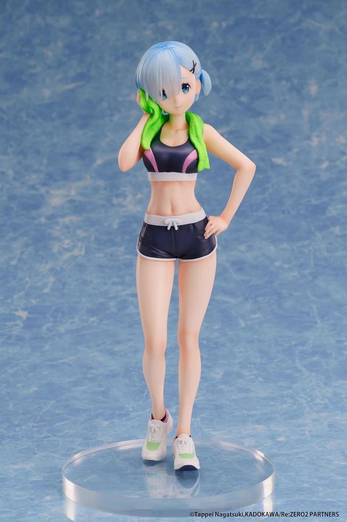 Elcoco Starting Life in Another World Rem Sportswear Figure ReZero - 1/7
