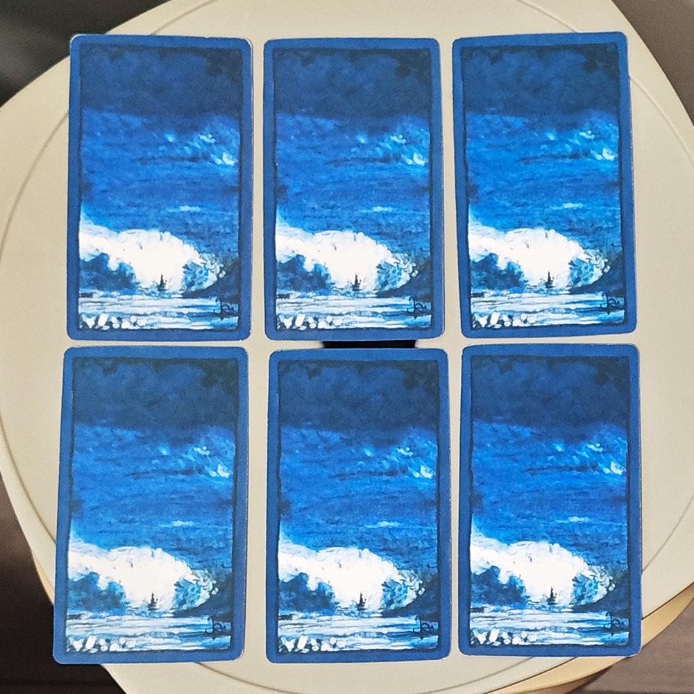 Mindscapes Tarot Deck 80 Pcs Cards Hand-drawn In Oil Pastel In The Style of Classical Landscape Painting 10.3*6cm