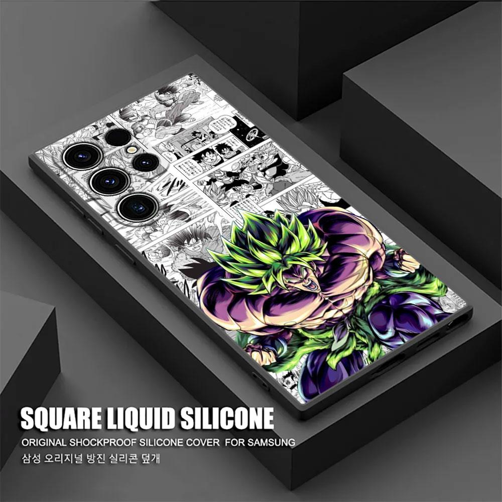 Dragons-Ball Super Z Manga Phone Case For Samsung Galaxy S25 S24 S23 S20 S21 FE S26 S22 Ultra S26 Plus S25FE Soft Silicone Cover