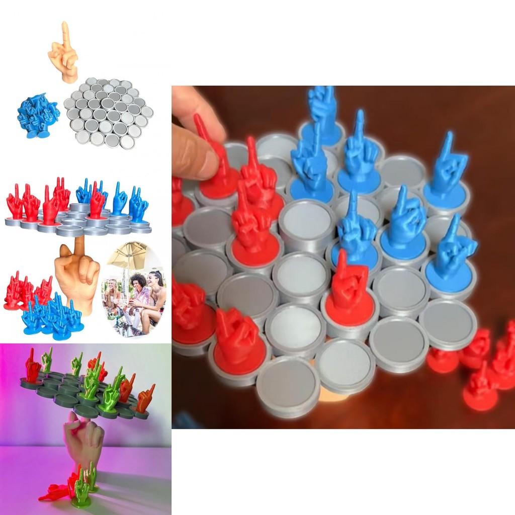 Unique Middle Finger Balancing Gameq Interactive Board Game Perfect For All Ages