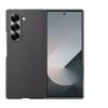 Luxury Business Ultra-thin Eco Friendly Skin Feel Leather Phone Case for Samsung Galaxy Z Fold 7 Fold 6 Metal Len Frame Shock Proof Protection Cover
