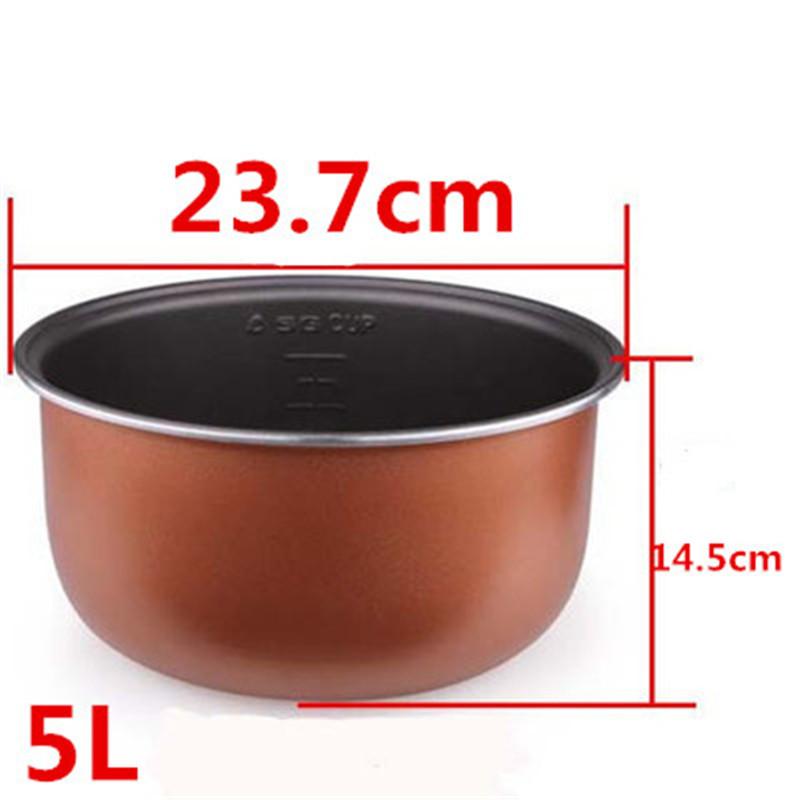 Non Stick Cooking Pot 304 Stainless Steel Rice Cooker Inner Container Replacement Accessories Food Rice Cooker POT