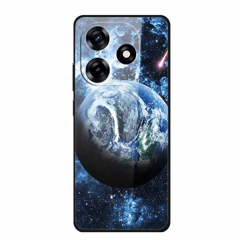 Glass Case For Honor X5c Plus Case Soft Bumper Hard Tempered Glass Back Cover For Honor X5c Plus Play 10A Phone Case X 5 C Plus