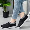 Summer Women Sneakers Lightweight Women's Sport Shoes Slip On Flats Shoes Women Loafers Plus Size Walking Flats Female Footwear