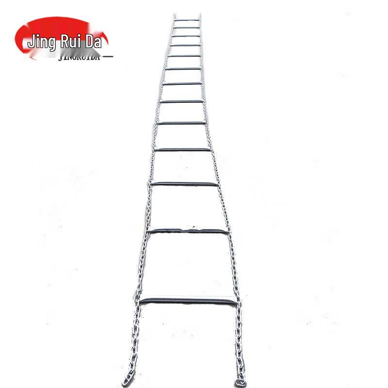 JINGRUIDA 7-Meter Outdoor Fitness Agility Rope Ladder