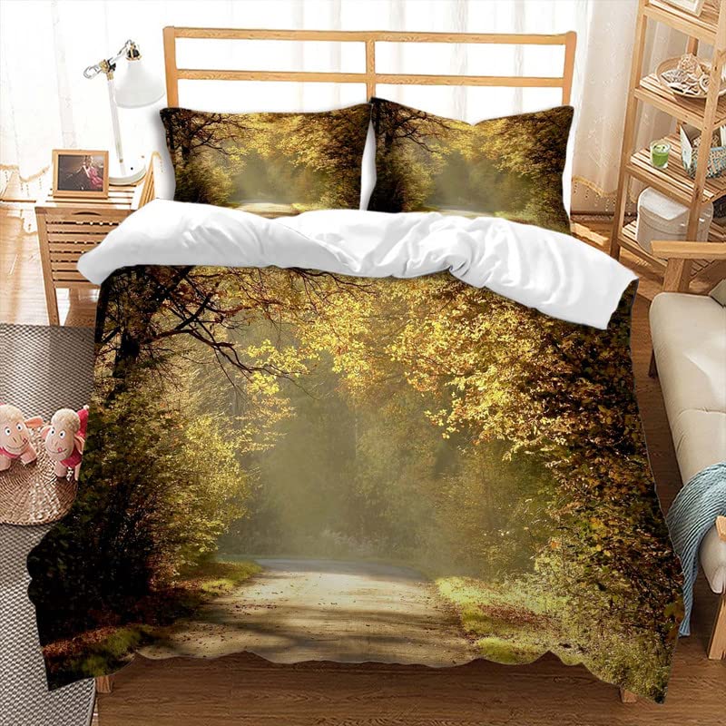 Pathway Duvet Cover Sets For Teens Adults Queen Quilt Covers Lightweight Down Bedroom Decor 2 Pillowcases 1 Duvet Cover No Quilt