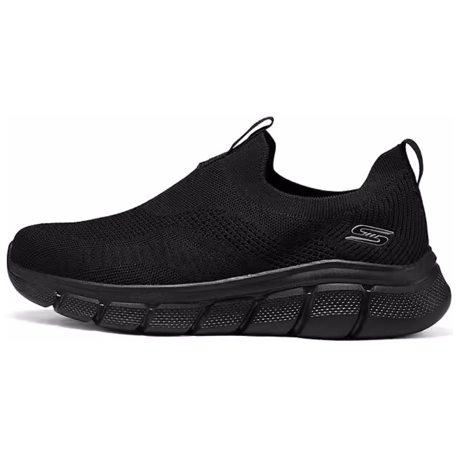 Skechers Bobs B Flex Comfortable Breathable Durable Low Top Casual Shoes Men sneakers Black 118107-BBK 41