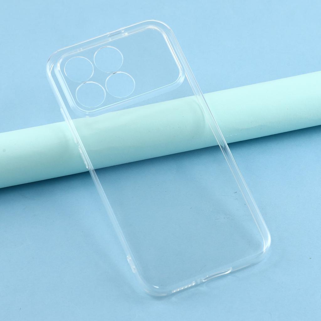 For Xiaomi Redmi K90 5G/Poco F8 Pro Back Cover Ultra Thin Flexible TPU Clear Phone Case