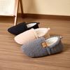 Indoor Warm Home Cotton Shoes, Anti Slip Warm Cotton Slippers, Winter Thick Confinement Shoes