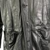 Sheep Leather Jacket Coat Outerwear/Men’s Size M/Black/Quilted Lining, Brand Unknown(USED)