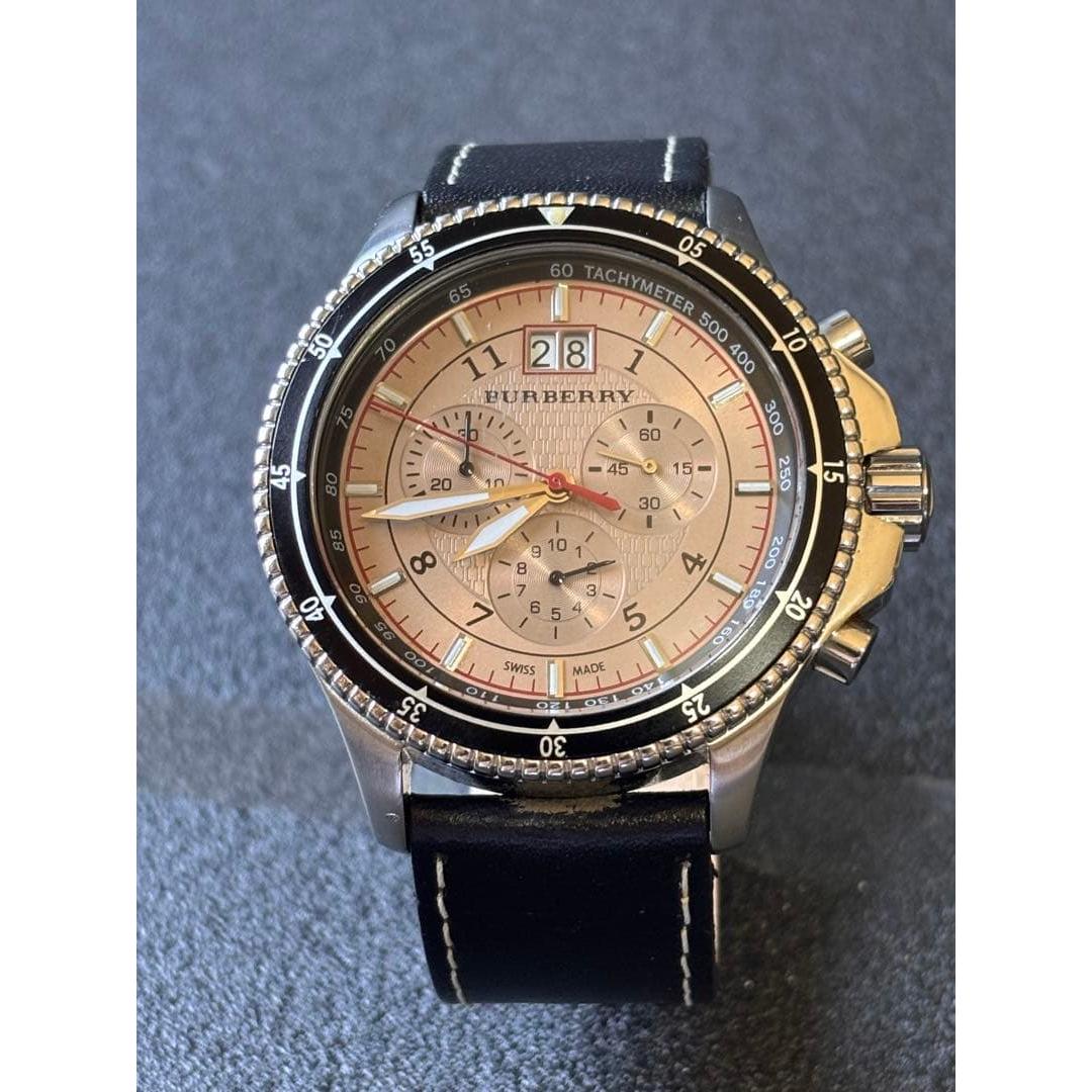 Used Burberry BU7600 Chronograph Big Date