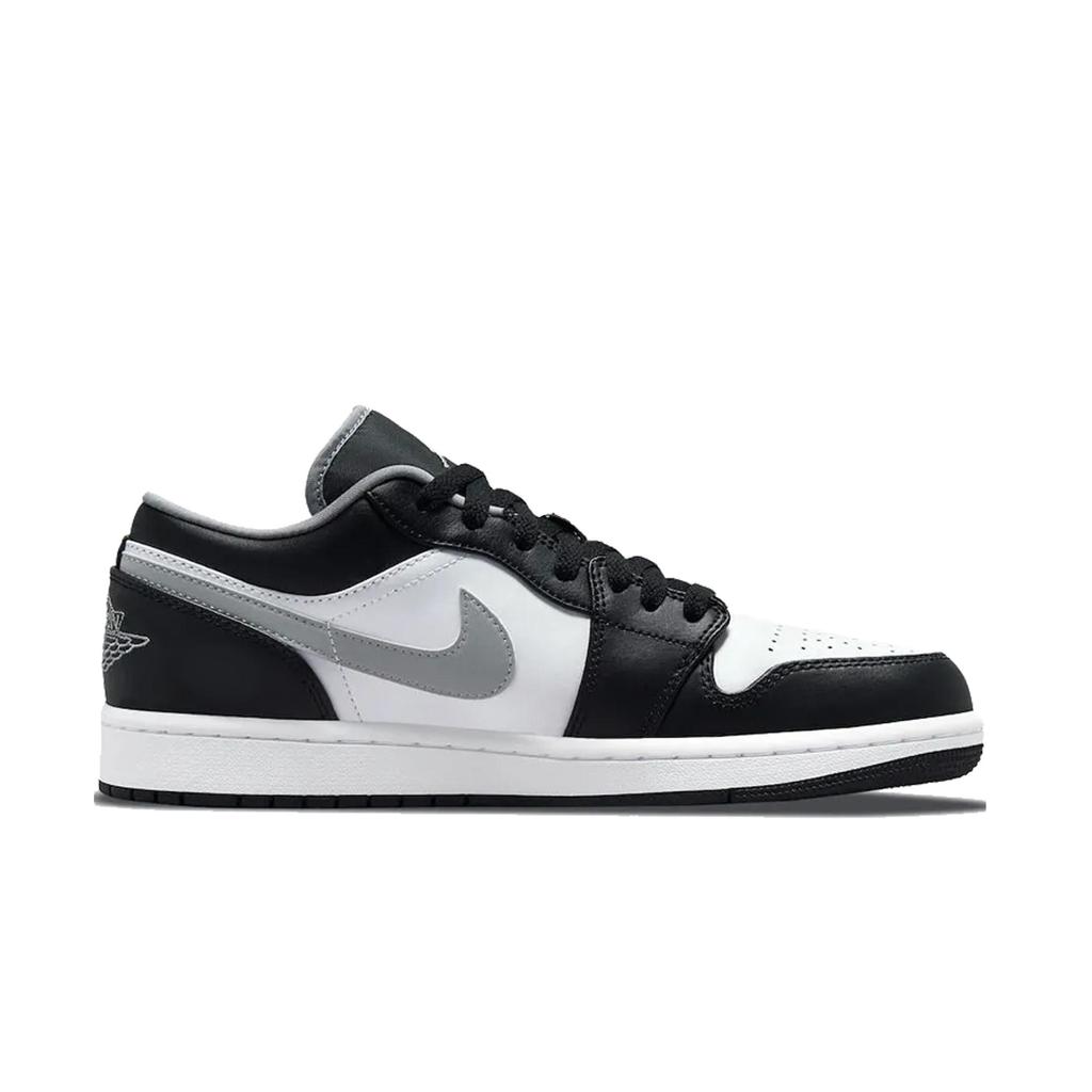 Jordan Air Jordan 1 Low 'Shadow' Synthetic Leather, Leather, Shadow, Horse Year Limited Cushioning, Wear Resistant 553558-040(Team855-)