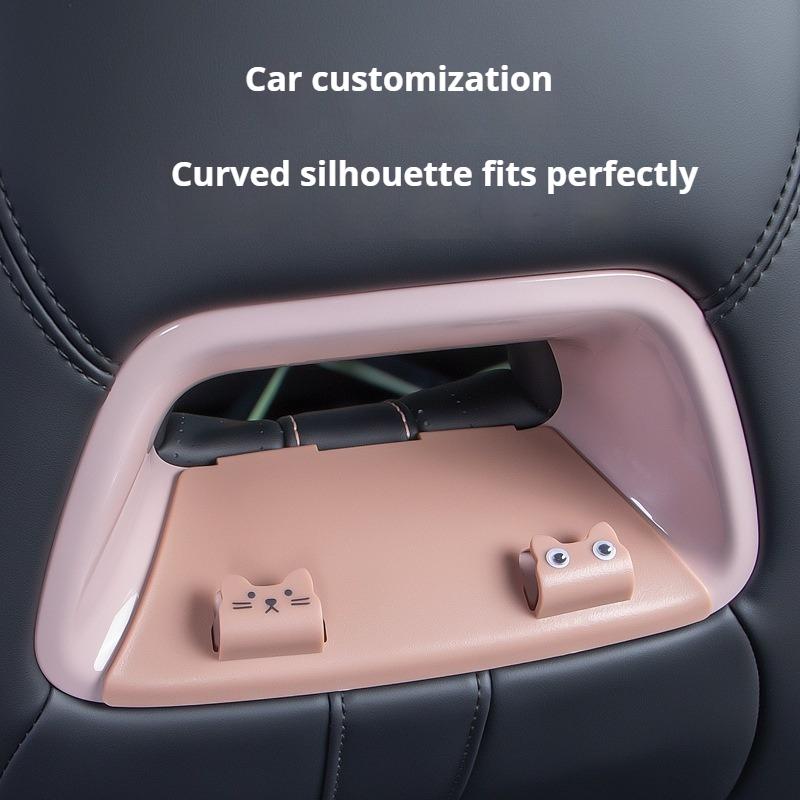 For BYD Seagull Car Seat Double Hook Backrest Tactical Panel Hook Storage Hanging Plate Multifunctional Interior Car Accessories