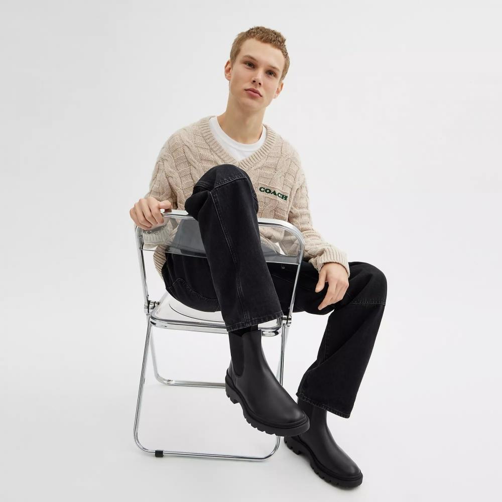 Coach Collin Boot Black