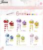 [JZOON] Hair Ornament for Shichi-Go-San (7-5-3 Festival), Tsumami-zaiku (traditional Japanese fabric flower craft), Graduation Ceremony, Wedding,