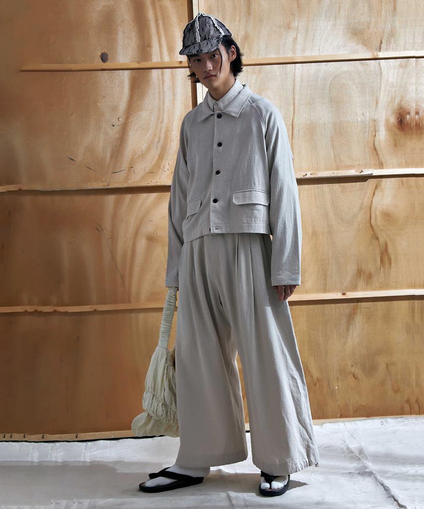 EASE Short Shirt Jacket_Natural