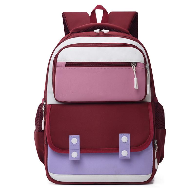 Adorable Unisex Colorful Nylon Cartoon Backpack Ideal For Kindergarten And School