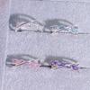 Cross Colored Treasure Personalized Row Diamond Colored Zircon Galaxy Track Ring Sweet Cool Niche Light Luxury High Sense Ring Woman