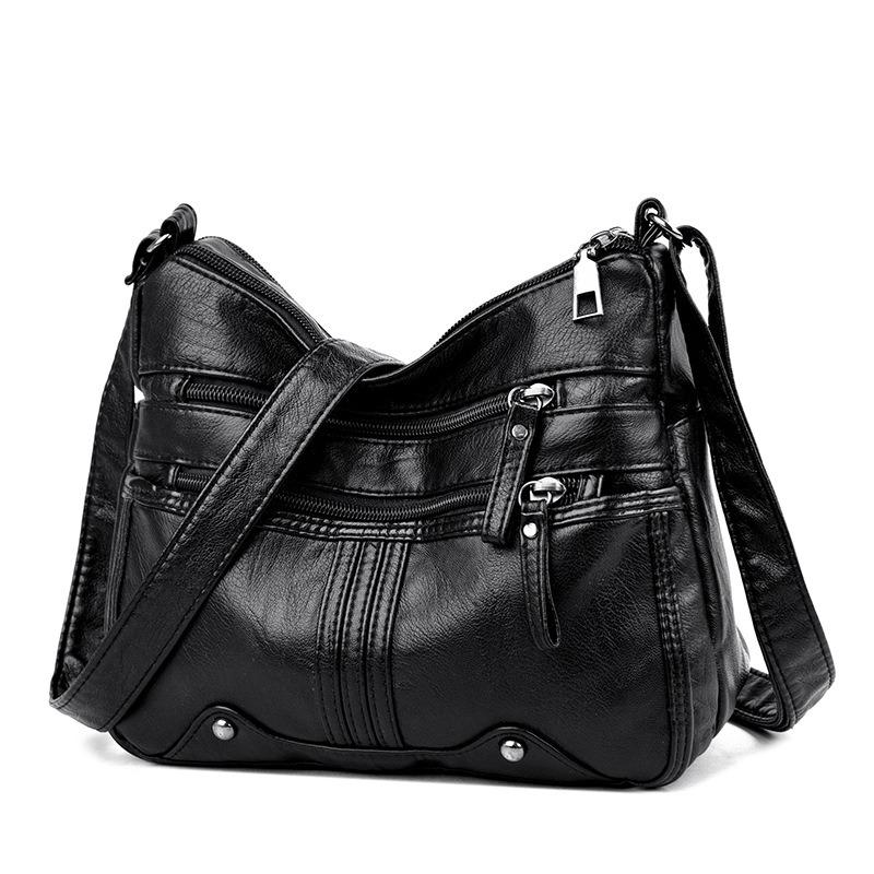 Damentasche neue kleine quadratische Tasche Muttertasche Mode Umhängetasche leicht große Kapazität Umhängetasche