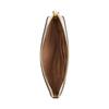 New COACH Corner Zip Pebbled Leather Wallet Small Women's Gold & Chalk Multicolor CAQ54-IMCAH