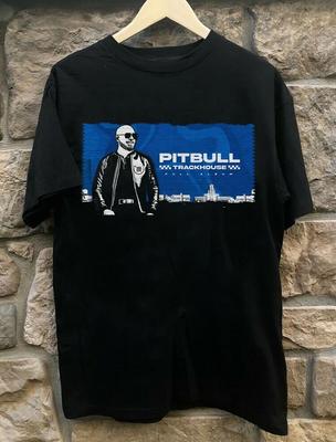 Vintage Pitbull Rapper Trackhouse Shirt Unisex Konzert S bis 5XL DO512 Unisex T-Shirt