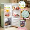 Tiny Little Play World Mini Fridge Blind Box Toy Set | Random Mini Food Models, Micro Table Chair Pretend Play,Creative Capsule