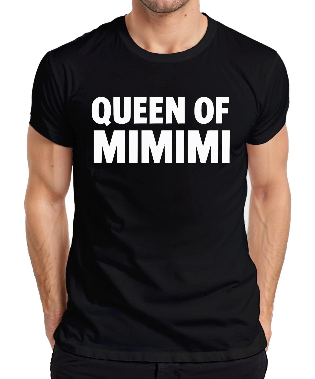 Queen of Mimimi Spruch witzig sarkastisch Frauen Geschenk Frech Herren T-Shirt M