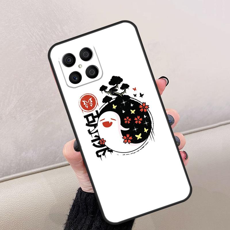 

Genshin Impact Hu Tao Ghost For Honor Magic 8 Pro 6 7 Lite Case For Honor Win RT 400 200 50 70 90 X8c X8b X9a X9b X9c X9d Honor 200