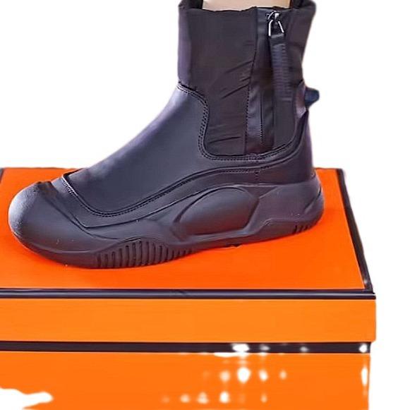 Snow boots women's 2024 new cotton shoes winter velvet thickened women's shoes thick-soled Northeast non-slip warm Martin boots