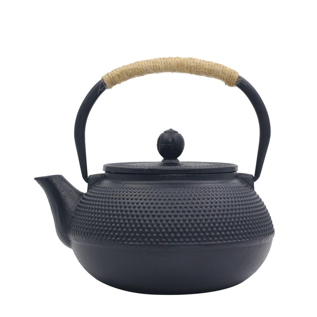 600/800ml Japanese Cast Iron Teapot Iron Kung Fu Tea Puer Tea Tea KettleTea Set Decoration Ornament