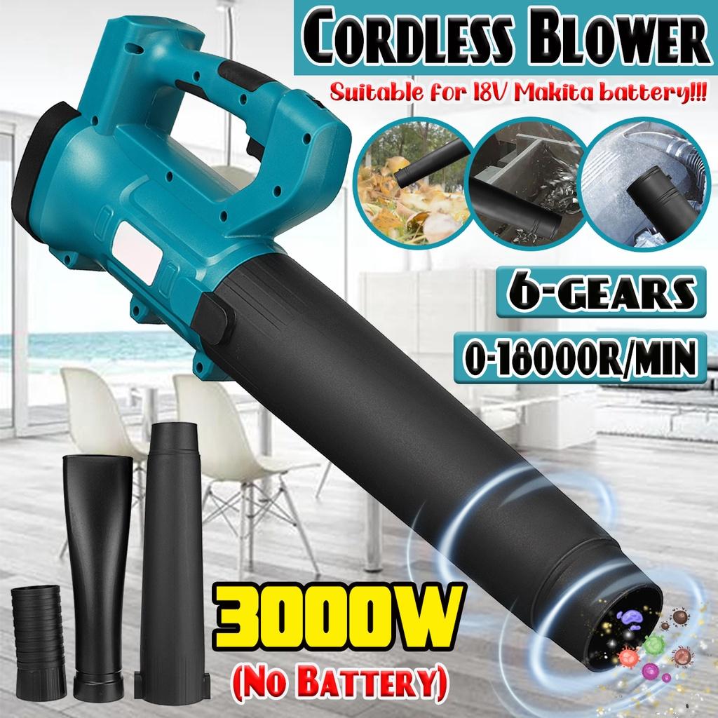 3000W New Cordless Electric Air Blower Leaf Snow Blower Dust Collector Sweeper Car Cleannig Blowing Machine