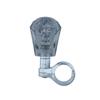 Jet Inoue JET 506217 Diamond Cut Foam Handle Spinner, Smoke