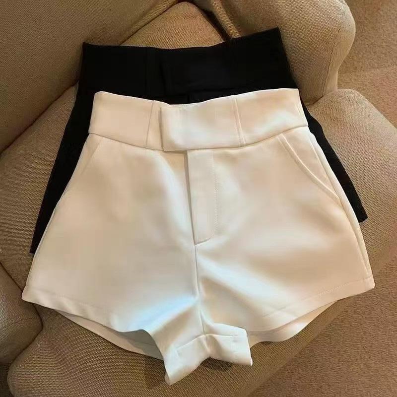 Chic High-Waisted A-Line Pants - Women's Street Style Autumn/Winter, Slimming Wide Leg Casual Trousers