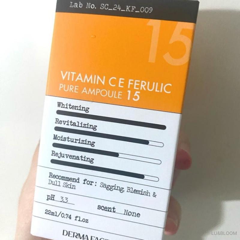 DERMA FACTORY Pure Vitamin CE Ferulic Ampule 22ml (+Dárek zdarma)