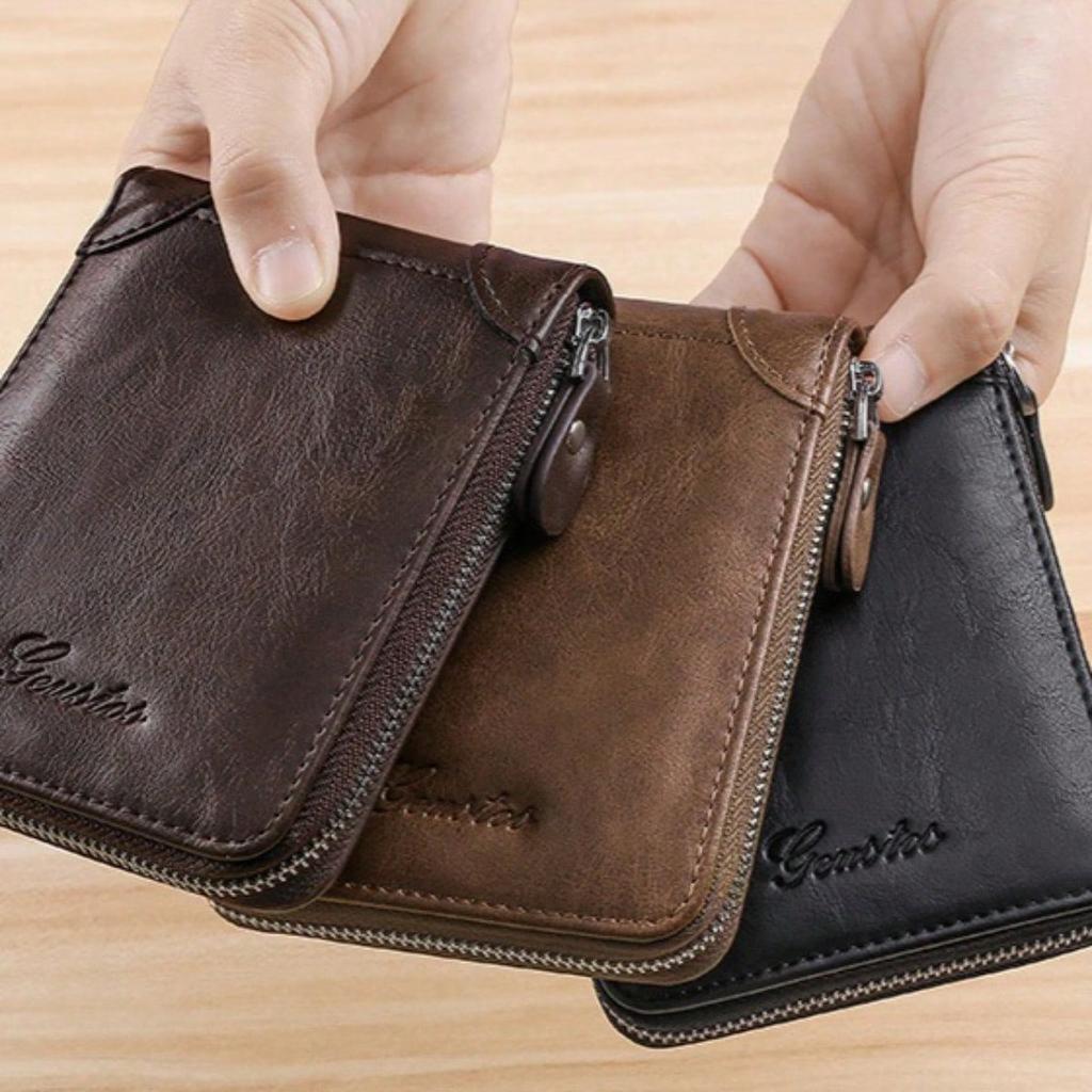 New Men's Wallet Fashion Casual Wallet Short Wallet