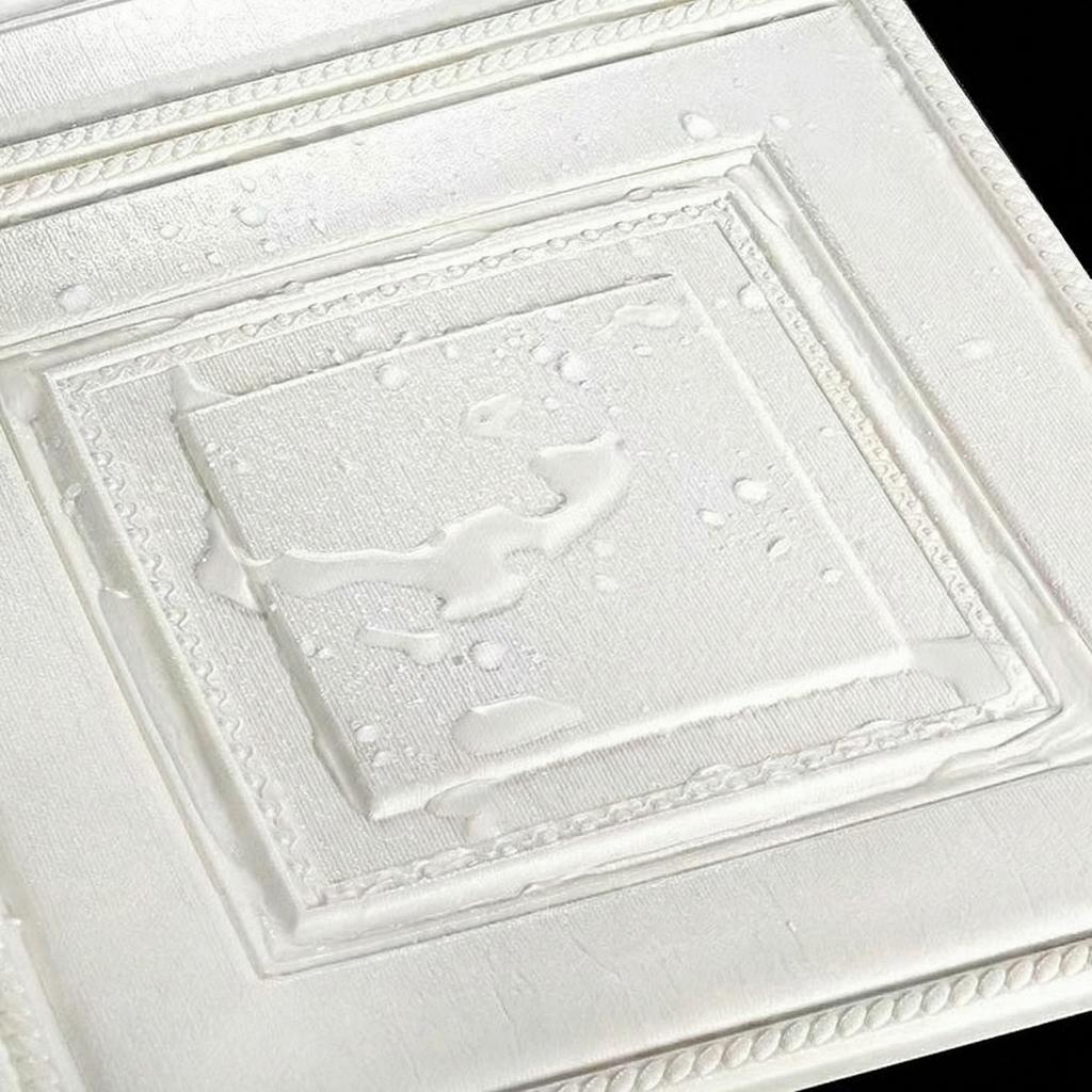 70x70cm waterproof anti-collision 3d wallpaper wall sticker self adhesive foam panel wall ceiling living room bedroom home decor