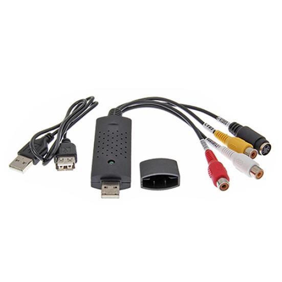 USB 2.0 Video Audio VHS to DVD Converter Capture Card Adapter for Computer