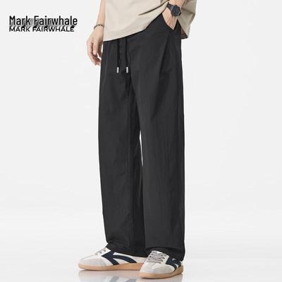 Mark Fairwhale Men's 2025 Summer Loose Straight-Leg Casual Pants