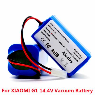 New 14 .8v 2600mah Li -Ion Battery For Xiaomi G1 Mi Robot Vacuum -Mop Essential Mjstg1 Robot Vacuum Cleaner 18650 Battery Pack