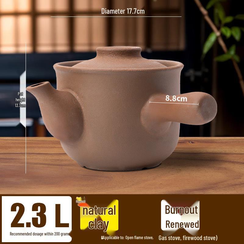 

Traditional Clay Herbal Decoction Pot