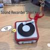 Mini Record Player Keychain