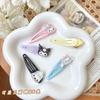 Spring Cute Cartoon Bb Clip Sweet Hairpin Transparent Plastic Bangs Side Clip Children'S Hair Accessories Headgear Women